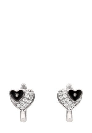 faina Fülbevalók - silver/black/white