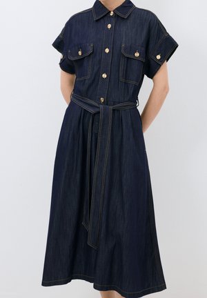 Denimové šaty - dark blue