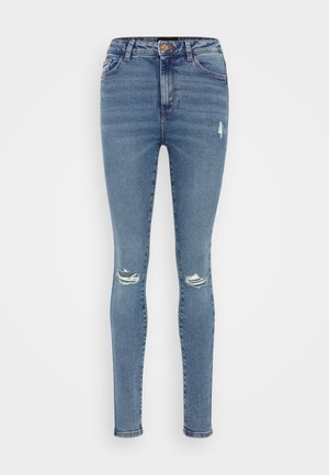 Pieces PCDANA - Jeans Skinny Fit - medium blue denim