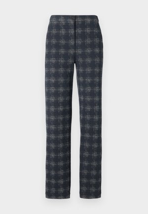 Emporio Armani PANTALONI - Trousers - madras blu