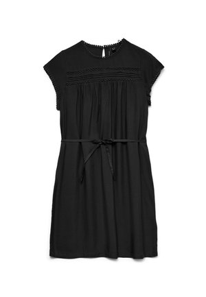 Vero Moda, VMDEBBIE PLEAT SL SHORT DRESS WVN - Dnevna haljina - black
