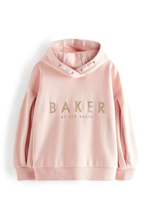 Baker by Ted Baker BAKER BY TED BAKER PINK LOGO HOODIE - Bluza z kapturem - pink