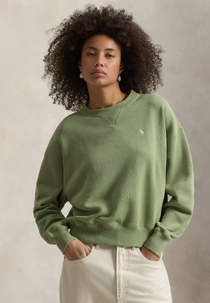 FLEECE CREWNECK - Collegepaita - lakeview green