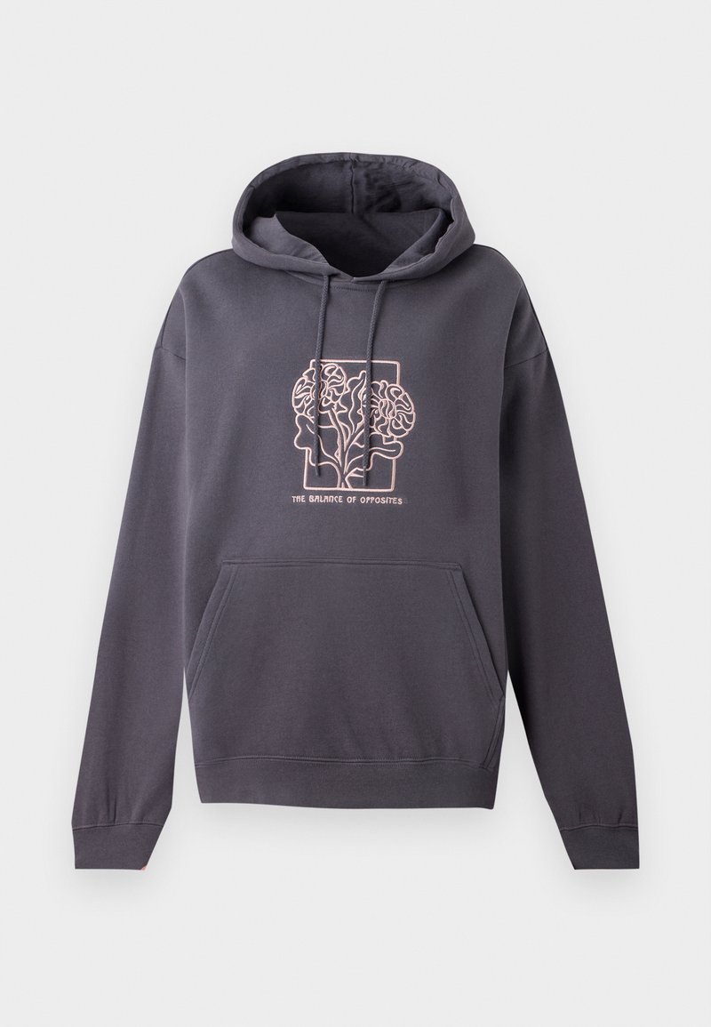 RVCA Hoodie lichtbruin