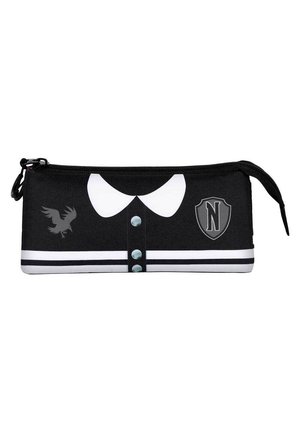 Karactermania WEDNESDAY VARSITY FAN TRIPLE - Etui - black
