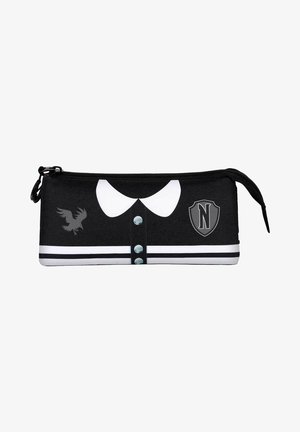 Karactermania WEDNESDAY VARSITY FAN TRIPLE - Trousse - black