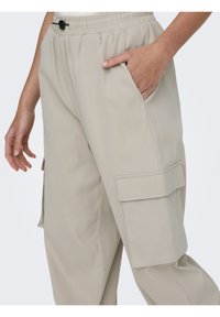 ONLY ONLCASHI PANT - Kareiviško stiliaus kelnės - chateau gray