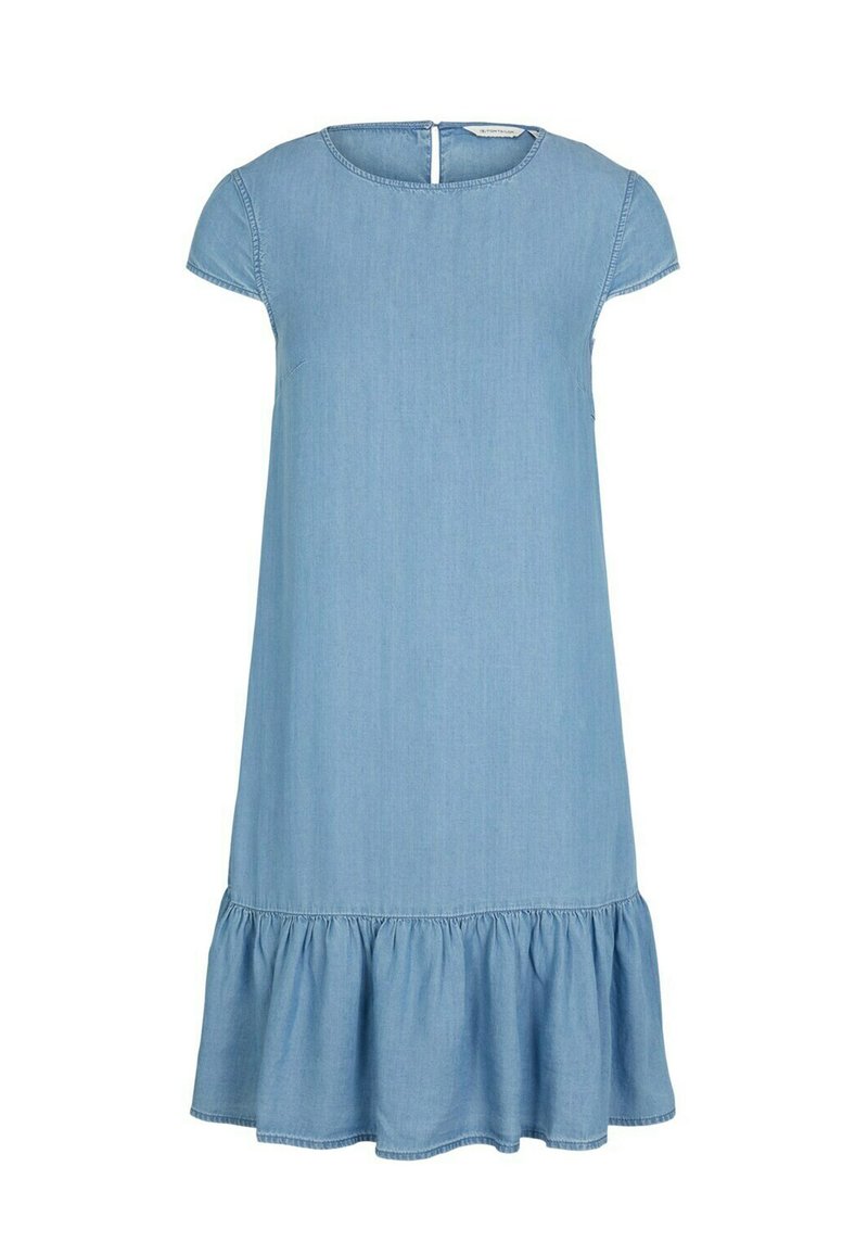 Tom Tailor Jeansjurken blauw denim/bluedenim