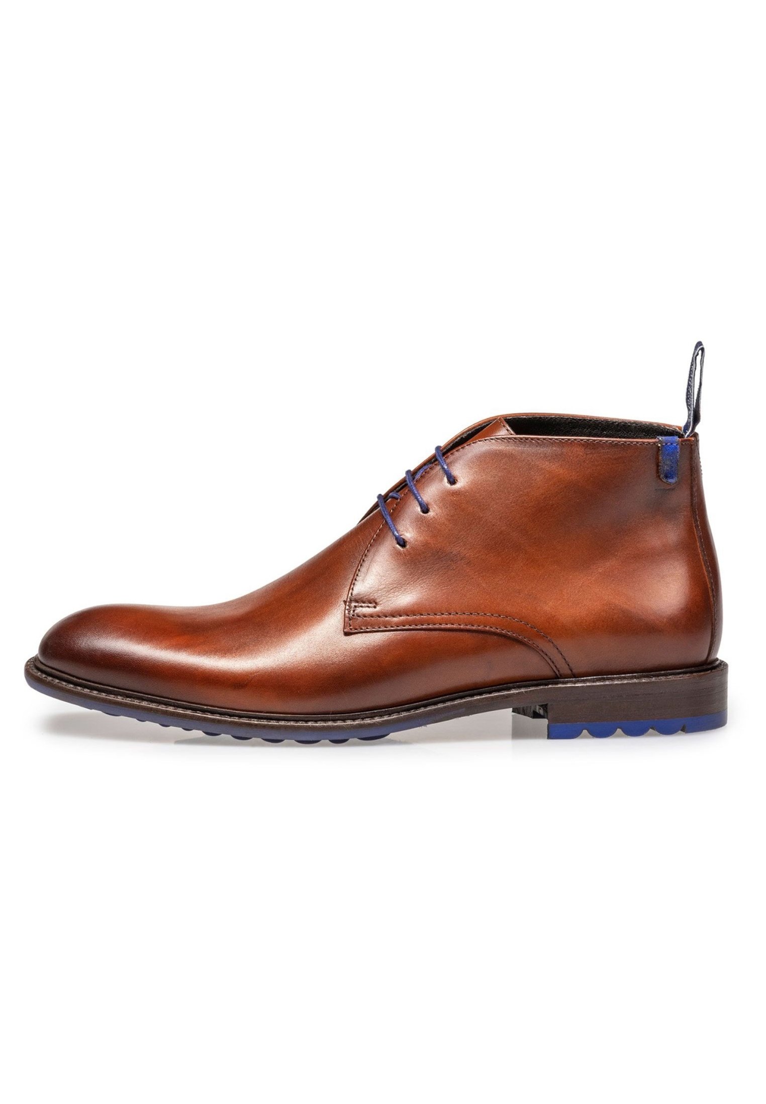 Floris van Bommel Veterboots - darkcognac/Cognac - Zalando.nl