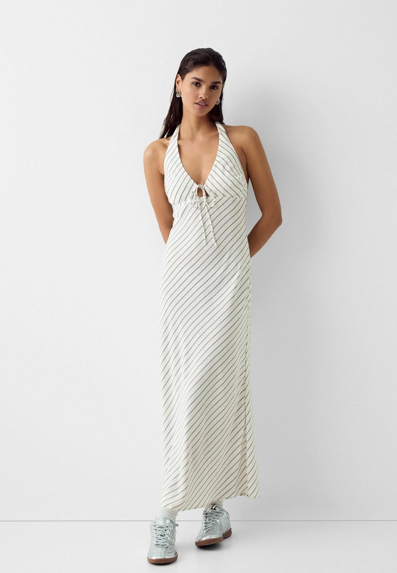 Bershka Jurk wit Bershka Jurk wit