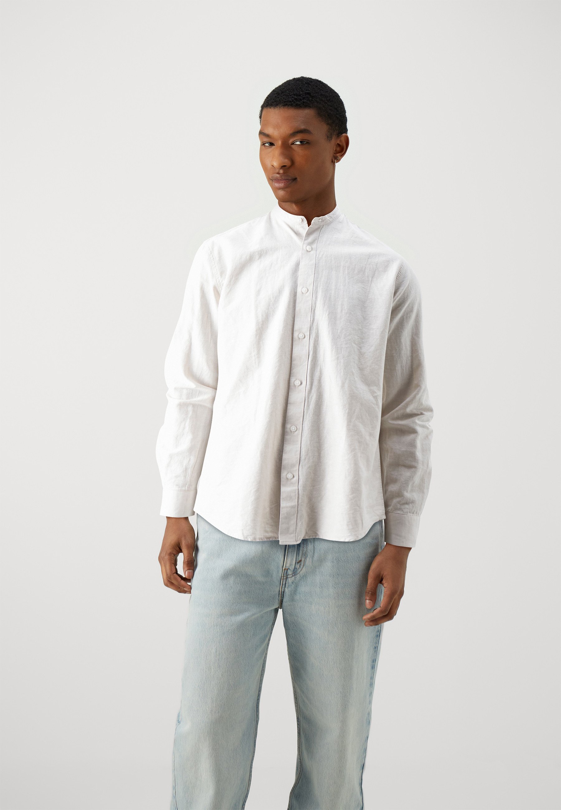 Chemise homme Popeline Rayé Rouge
