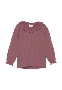 EN FANT - LS COLLAR - Longsleeve - mesa rose Miniatuurafbeelding 1