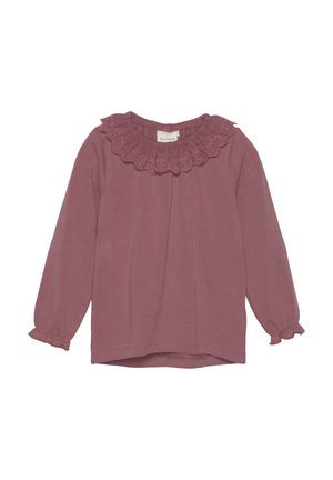 LS COLLAR - Camiseta de manga larga - mesa rose