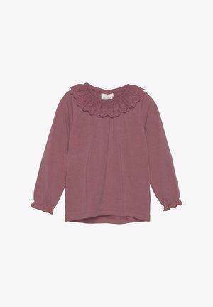 LS COLLAR - Camiseta de manga larga - mesa rose