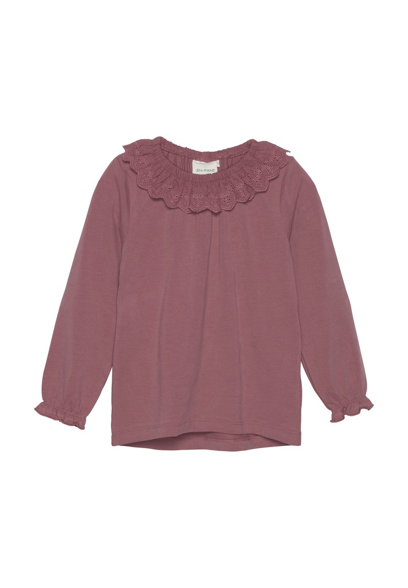 EN FANT - LS COLLAR - Longsleeve - mesa rose, Vergroten