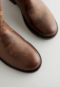 Next WESTERN - REGULAR FIT - Botas camperas - tan brown