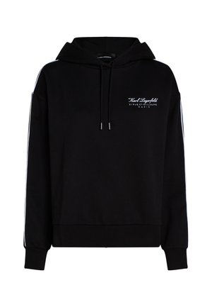 KARL LAGERFELD HOTEL KARL HOODIE - Kapuzenpullover - black