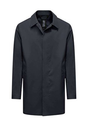 MIT KRAGEN  - Short coat - midnight blue