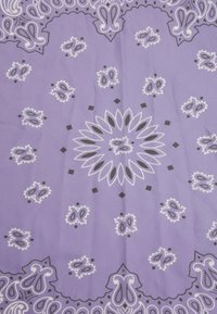 Urban Classics BANDANA UNISEX 2 PACK - Šátek - lavender asphalt