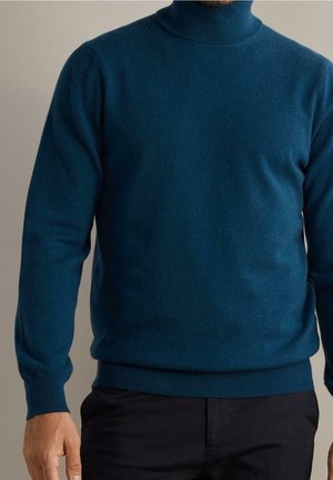 Svetr - mottled dark blue