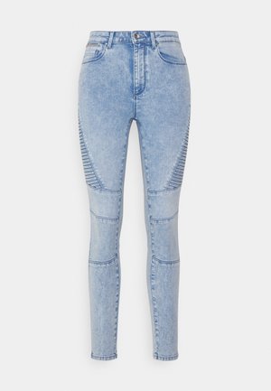 ONLROYAL BIKER - Skinny džíny - light blue denim