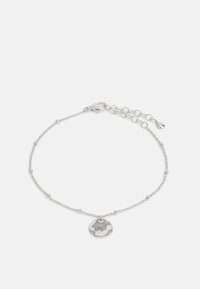 SIREN DISC FINE CHAIN BRACELET - Pulsera - silver-coloured