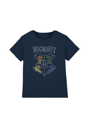 Cotton Soul, HARRY POTTER THE HOGWARTS SCHOOL UNISEX - Print T-shirt - dark blue