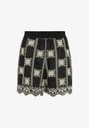 SHORTS HIGH WAIST - Short - meteorite