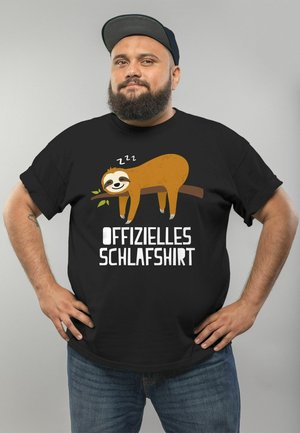 Pyjama top - schwarz