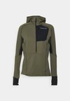 SENJA WARM1 HOOD - Long sleeved top - olive