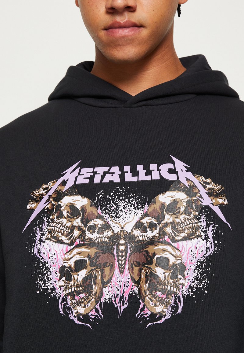 YOURTURN METALLICA UNISEX - Sweat à capuche - black/noir - ZALANDO.FR