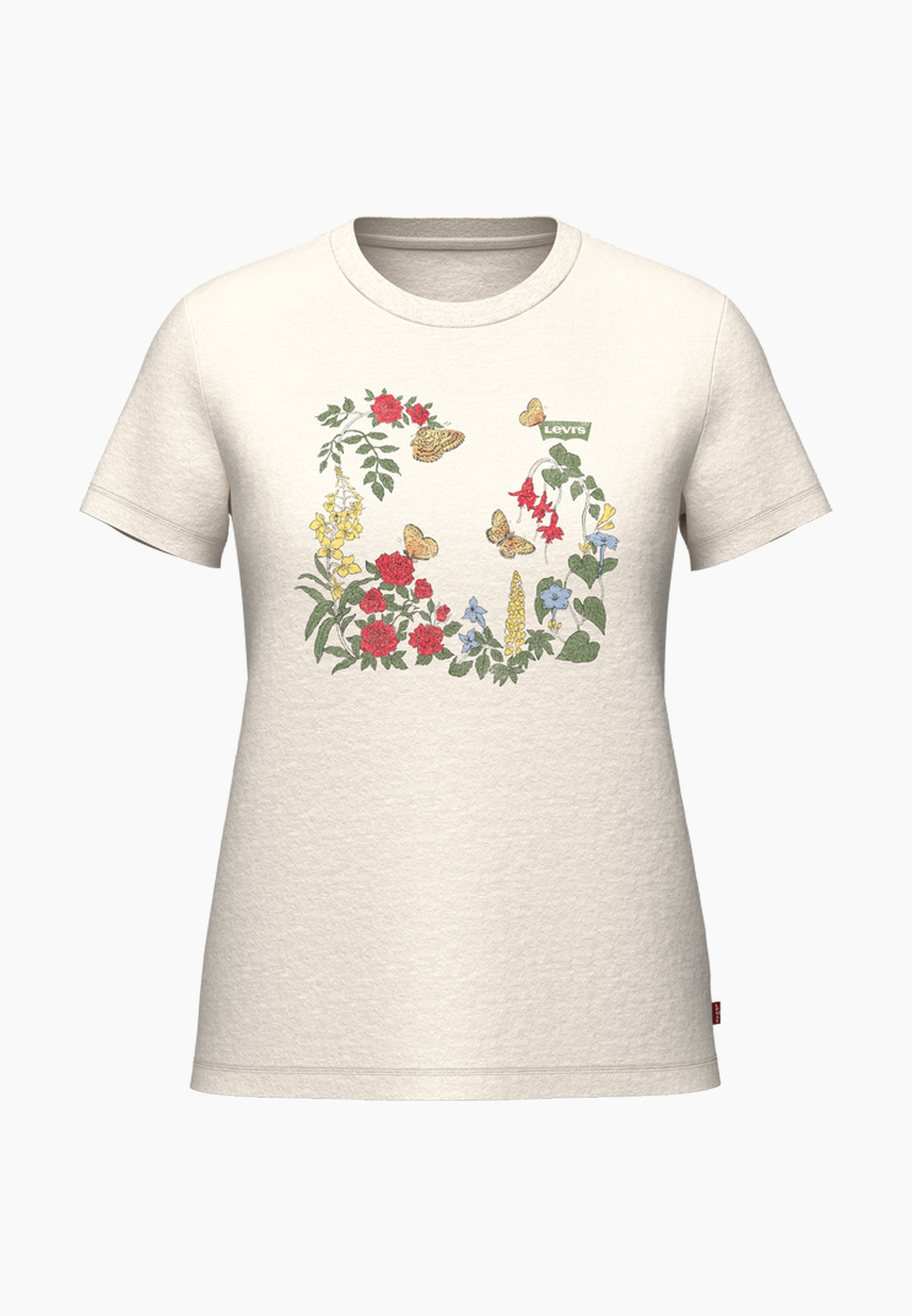 Levi's® Plus PERFECT TEE - Print T-shirt - rose garden plus egret