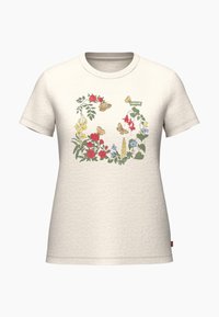 PERFECT TEE - T-shirt imprimé - rose garden plus egret