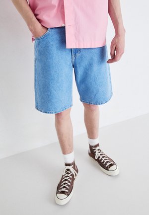 Denimshorts - light-blue denim