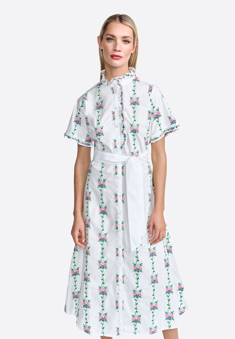 Rich & Royal Rochie tip cămașă - white