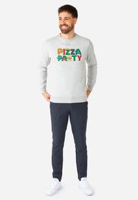 OppoSuits TMNT™ PIZZA TIME - Felpa - grey