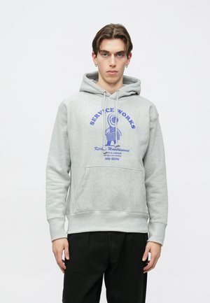 MAINTENANCE HOODIE - Športni pulover - heather grey