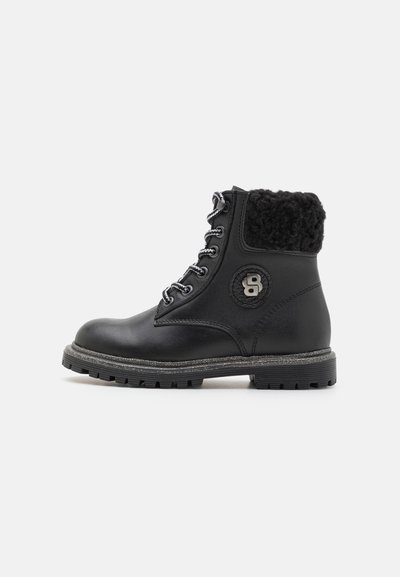 UNISEX - Bottines à lacets - black