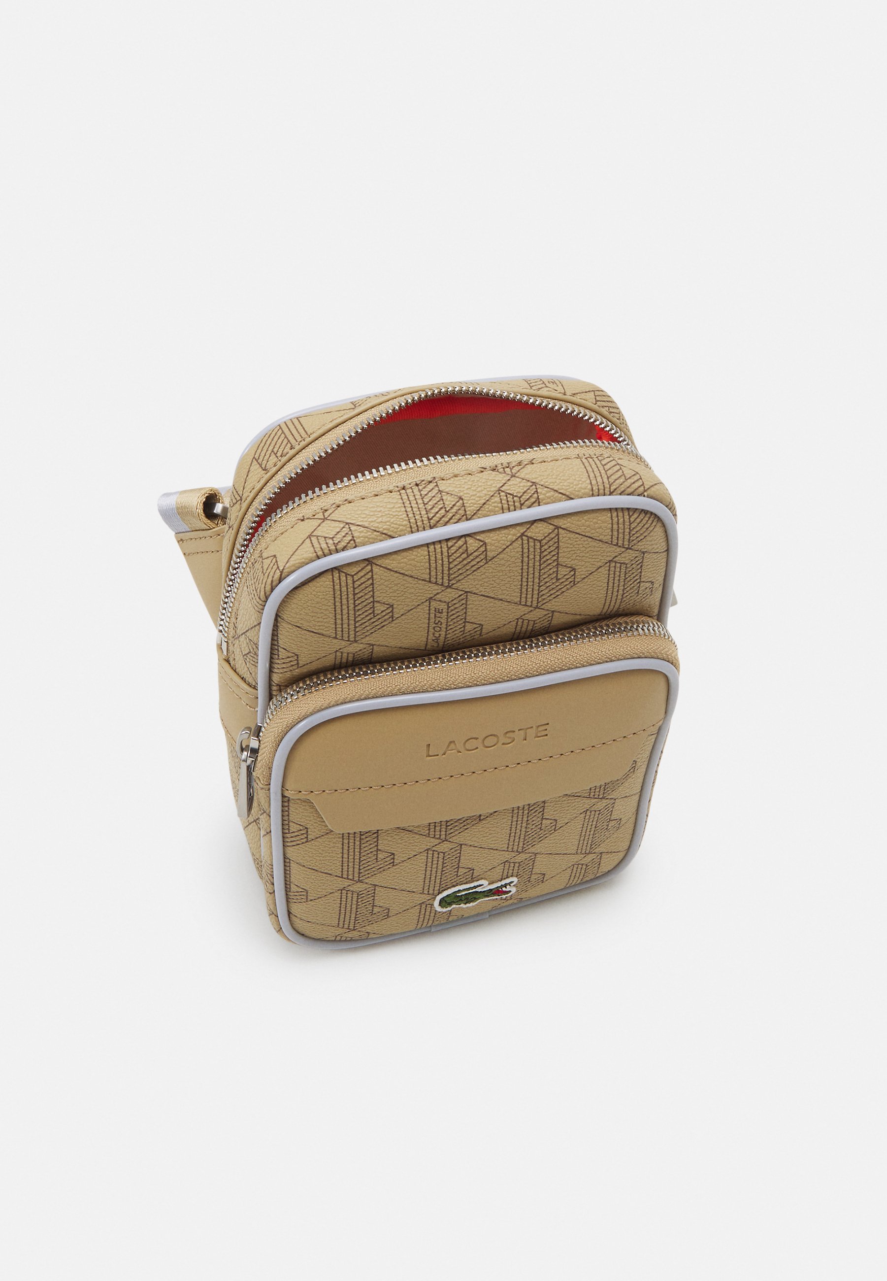 Lacoste THE BLEND SEASONAL UNISEX バッグ Lacoste THE BLEND SEASONAL UNISEX - Cross body bag - beige