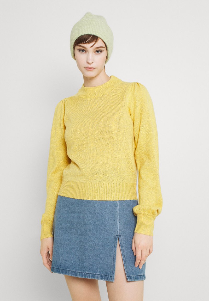 JDY JDYRUE - Camisola - spicy mustard/melange