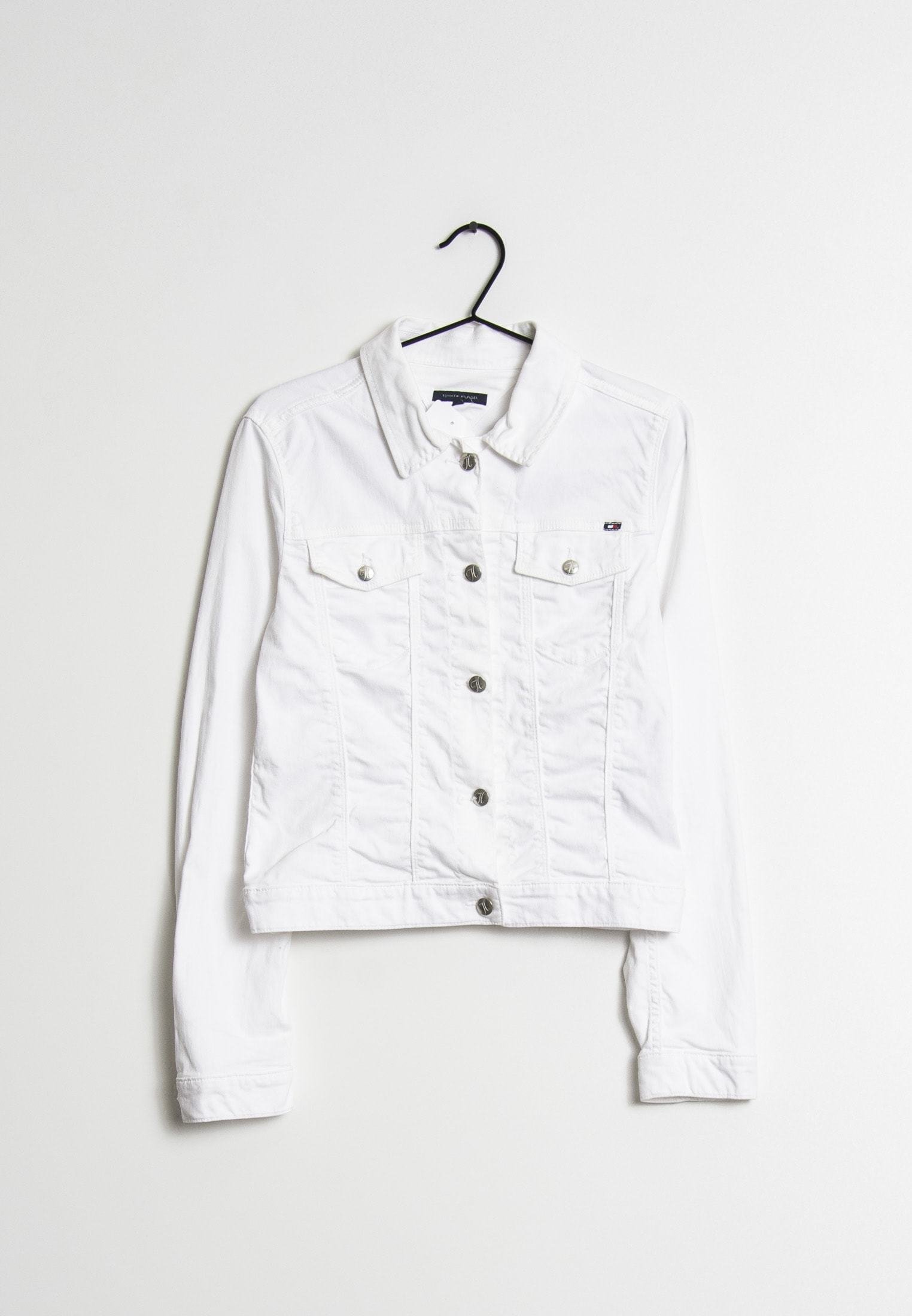 Tommy Hilfiger Chaqueta vaquera - white/blanco - Zalando.es