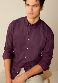 Next STRETCH OXFORD - Ing - burgundy red