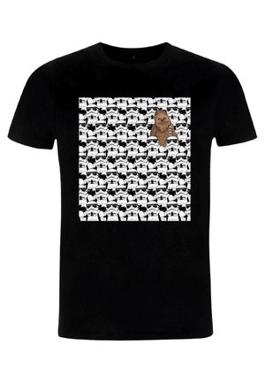 STAR WARS: CLASSIC WHAT IS CHEWIE DOING THERE UNISEX - T-shirt print - black