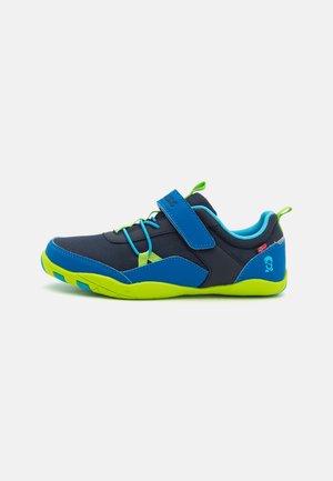 KIDS SKALAND BAREFOOT HIKER - Outdoorschoenen - navy/medium blue/viper green