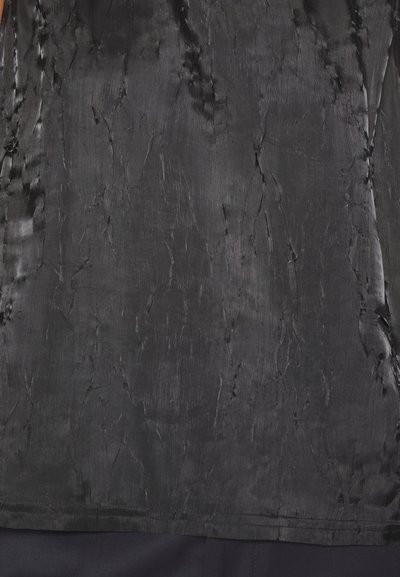 Filippa K CRINKLED TANK - Μπλούζα - black