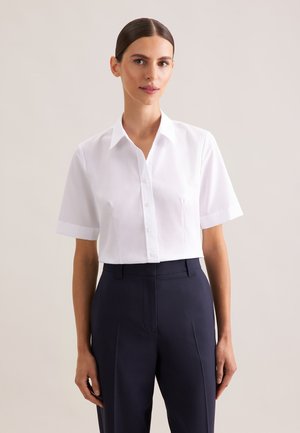 Seidensticker BUSINESS REGULAR FIT - Overhemdblouse - weiß