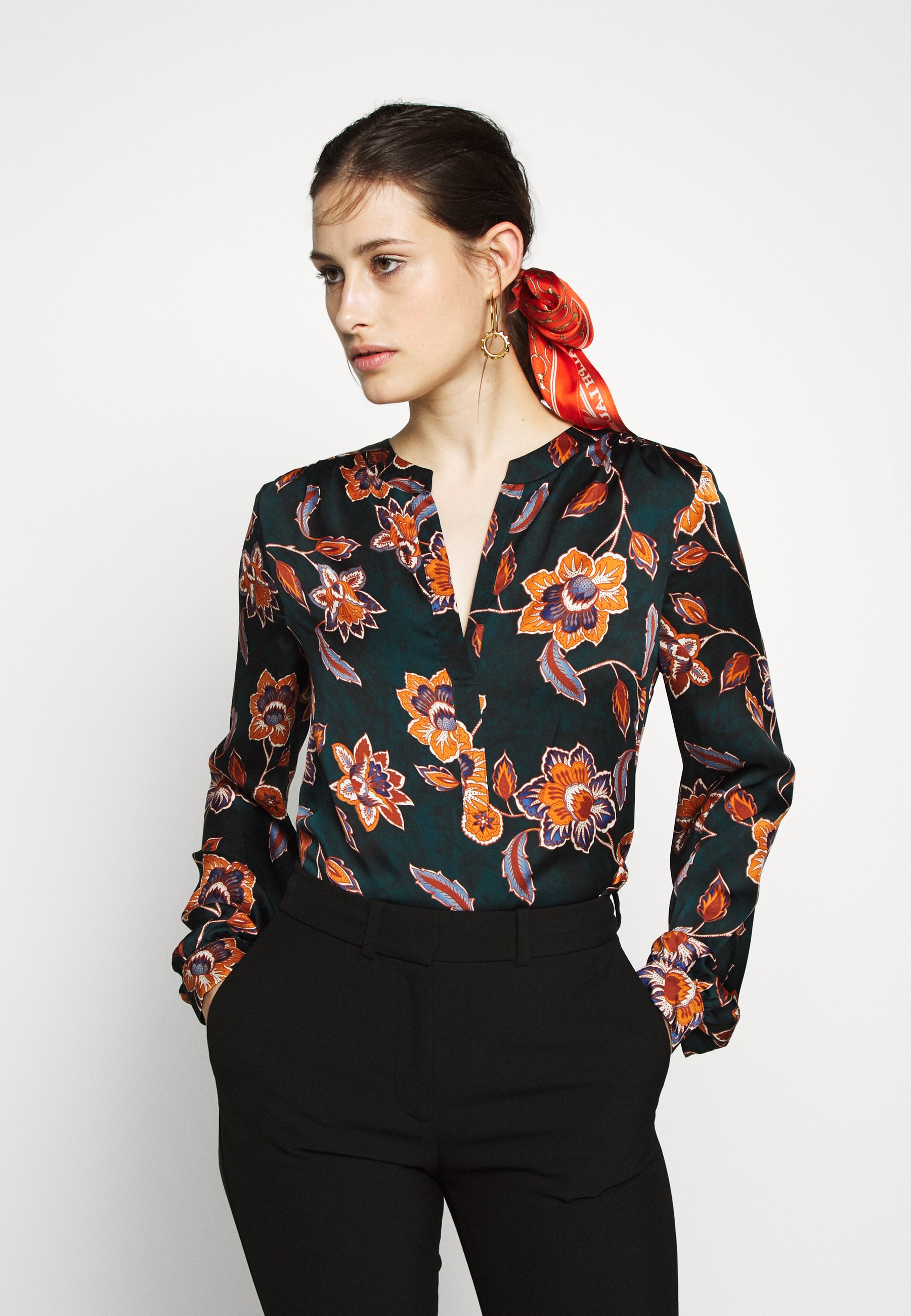 BCBGMAXAZRIA LONG Bluser multi Zalando.no BCBGMAXAZRIA LONG - Bluser - multi