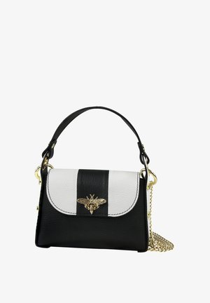 DrachenLeder Sac à main - schwarz weiß