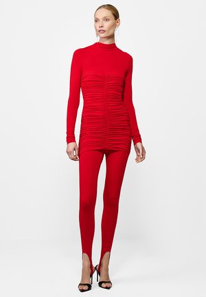 Overal - electric red