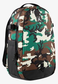 Jordan CORDURA FRANCHISE BACKPACK UNISEX - Mochila - dark green/black